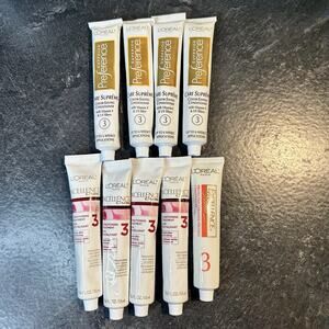 9- NEW‎ Loreal Excellence Creme & Superior Preference Conditioning Treatment # 3